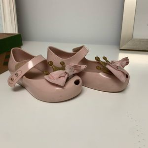 Mini Melissa Crown Pink Shoes